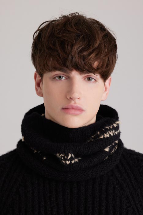 - NESO - knit, color GOAT BLACK --- by"YANABA"