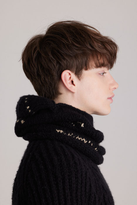 - NESO - knit, color GOAT BLACK --- by"YANABA"