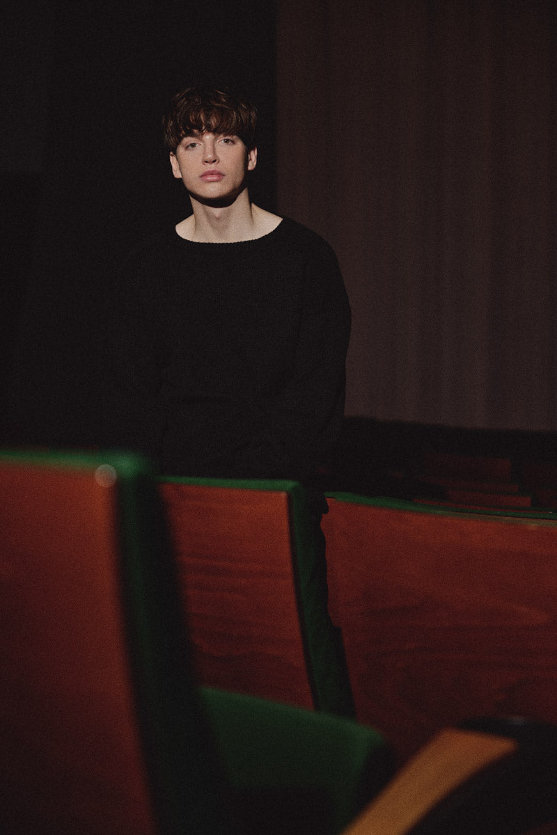 image photo - NEREID - knit, color MARIN BLACK --- by"YANABA"