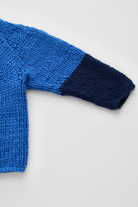 - SAO - knit, color KLEIN BLUE --- by"YANABA"