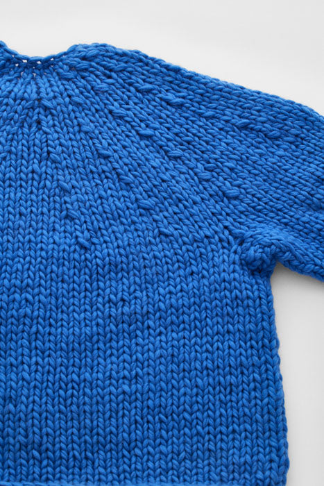 - SAO - knit, color KLEIN BLUE --- by"YANABA"