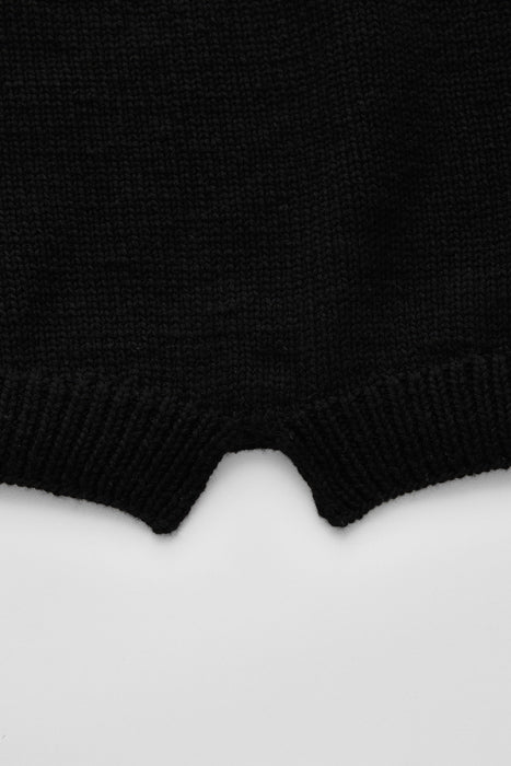 - HIPPOCAMP - knit, color MARIN BLACK --- by"YANABA"