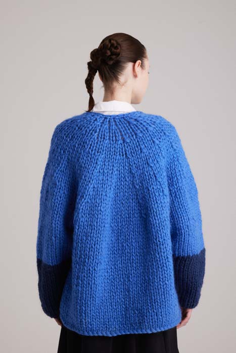 - SAO - knit, color KLEIN BLUE --- by"YANABA"