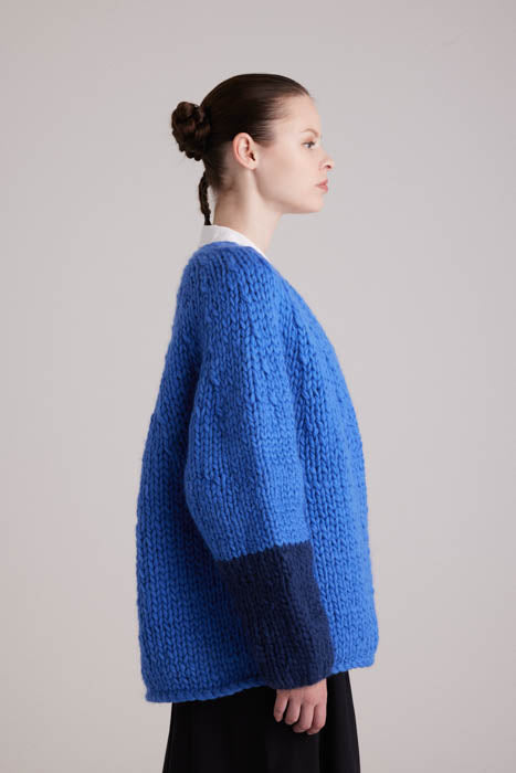 - SAO - knit, color KLEIN BLUE --- by"YANABA"